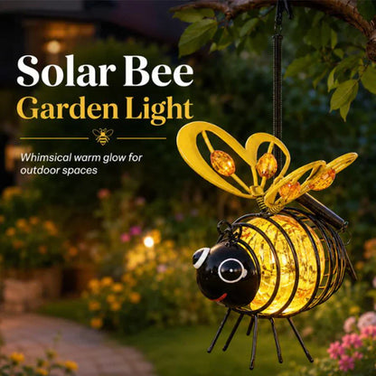 🐝 Hangende bijenlamp op zonne-energie voor buiten