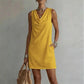 Elegante slim fit jurk met col 👗