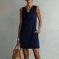 Elegante slim fit jurk met col 👗