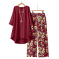 🔥50K+ VERKOCHT🌼 Boho tweedelige set, katoenlinnen zonder zweten