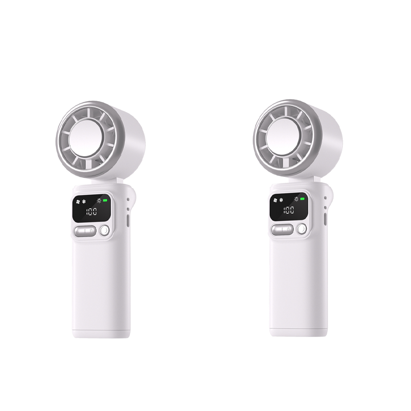 Draagbare koelventilator met ijskompresplaat