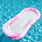 Inflatable Pool Float Hammock with Mesh Center