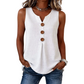 🔥 Tijdelijke aanbieding – mouwloze V-hals top met geplooid design 💃 licht, ademend en flatterend ✨