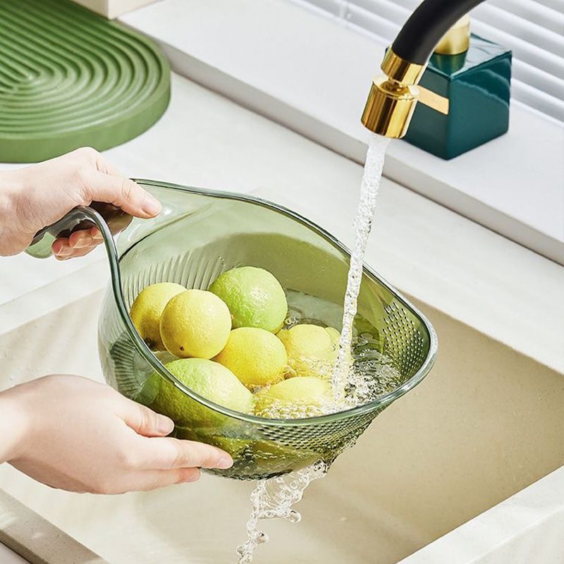 💦 Multifunctionele rijstwasbakzeef met handgreep 🥙