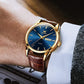 Klassiek Herenhorloge met Dag & Datum – Roestvrij Staal, Lichtgevende Wijzers