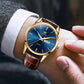Klassiek Herenhorloge met Dag & Datum – Roestvrij Staal, Lichtgevende Wijzers