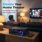 🔊 Digitale Stereo-Versterker met Bluetooth & USB – 2-kanaals, compact & krachtig, ideaal voor thuisbioscoop, muziek & karaoke 🎵