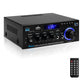 🔊 Digitale Stereo-Versterker met Bluetooth & USB – 2-kanaals, compact & krachtig, ideaal voor thuisbioscoop, muziek & karaoke 🎵