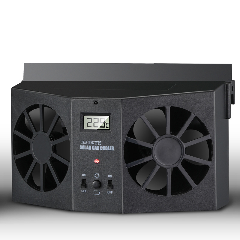 🔥➡️50% KORTING❄️Terwijl jij winkelt, werkt deze solar fan zich suf! Hij jaagt de hete, muffe lucht je auto uit, zodat jij terugkomt in een koelere cabine. Alsof je een airco hebt die draait op zonneschijn!