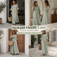poeak™ Dames V-hals Losse Maxi Jurk – Vloeiend Silhouet & Dagelijks Comfort