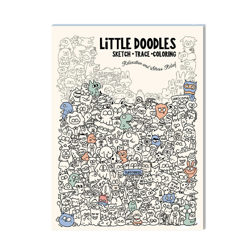 Creatief Doodle Kunst Kleurboek