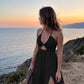 Dames Zomer Sexy V-Hals Maxi Jurk