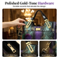 Elegante shopper van PU-leer met slangenprint