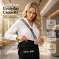 Vintage crossbodytas met grote capaciteit voor dames