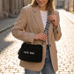 Vintage crossbodytas met grote capaciteit voor dames