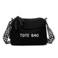 Vintage crossbodytas met grote capaciteit voor dames