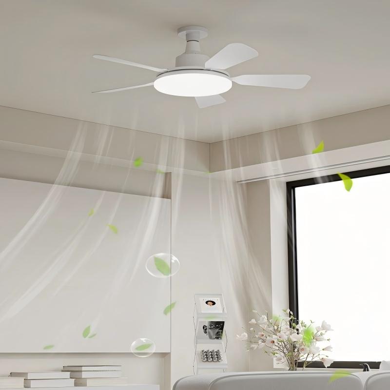 Ventilatorlamp met fitting en afstandsbediening