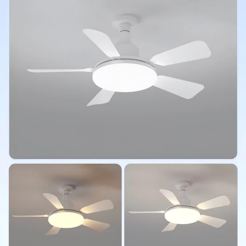 Ventilatorlamp met fitting en afstandsbediening