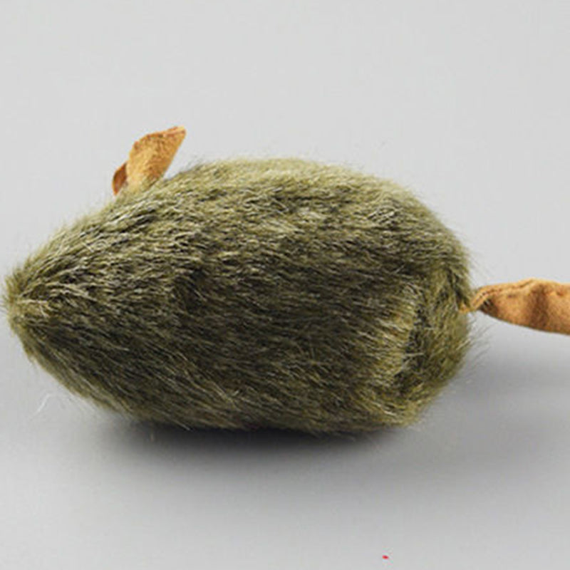 Pluche muis met geluidseffect voor katten