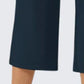 Dames casual cropped broek met wijde pijpen