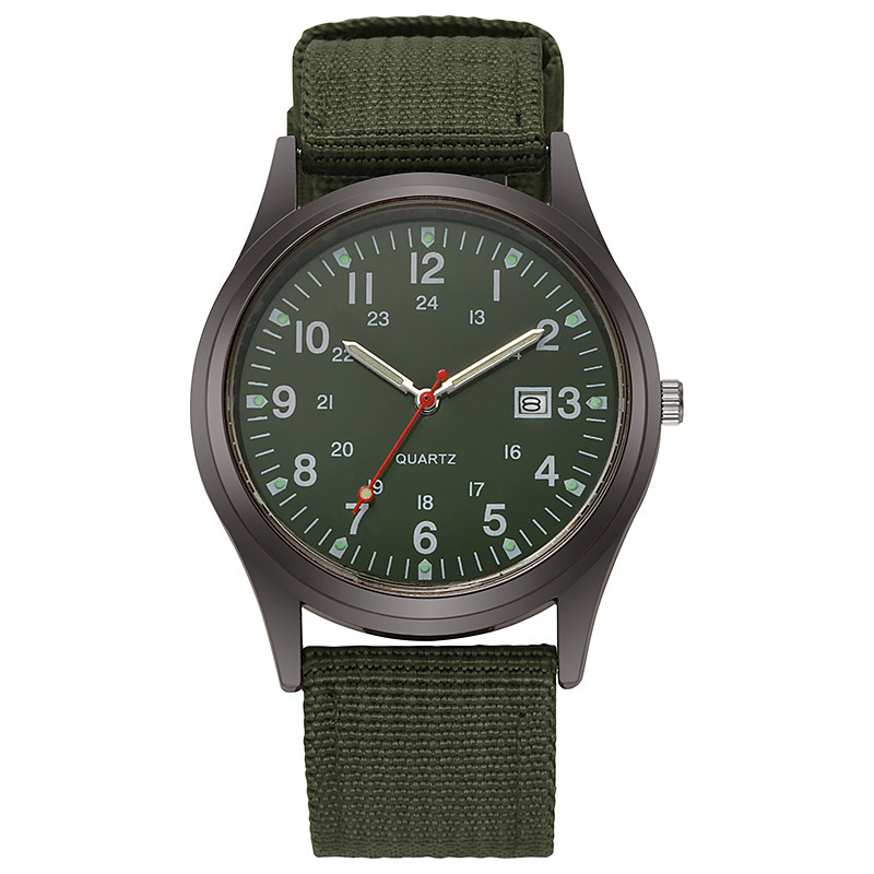📢 50% KORTING !! ⌚ Heren kwartshorloge met lichtgevend display.