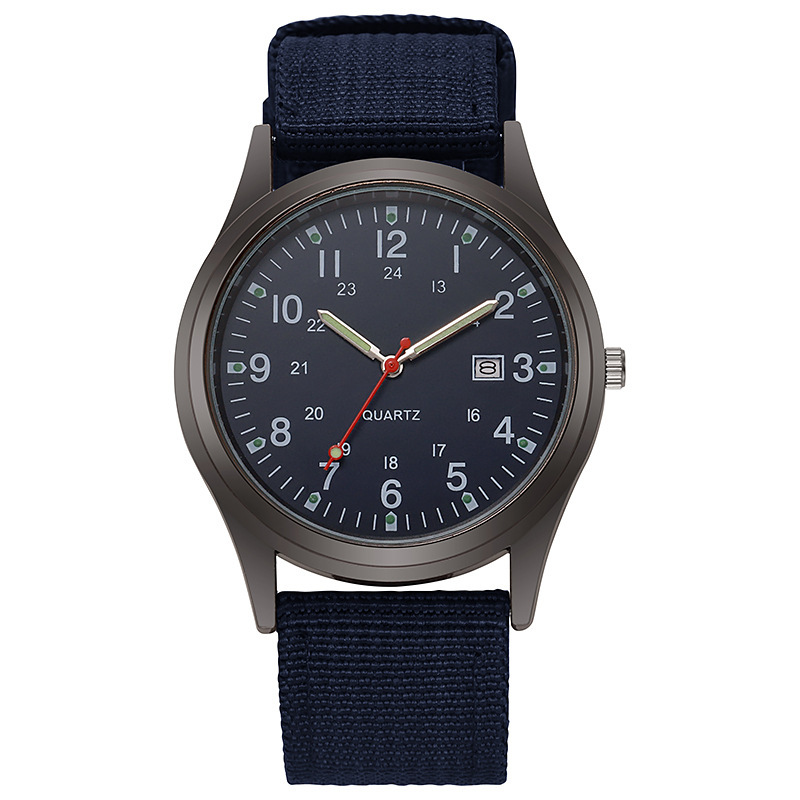 📢 50% KORTING !! ⌚ Heren kwartshorloge met lichtgevend display.