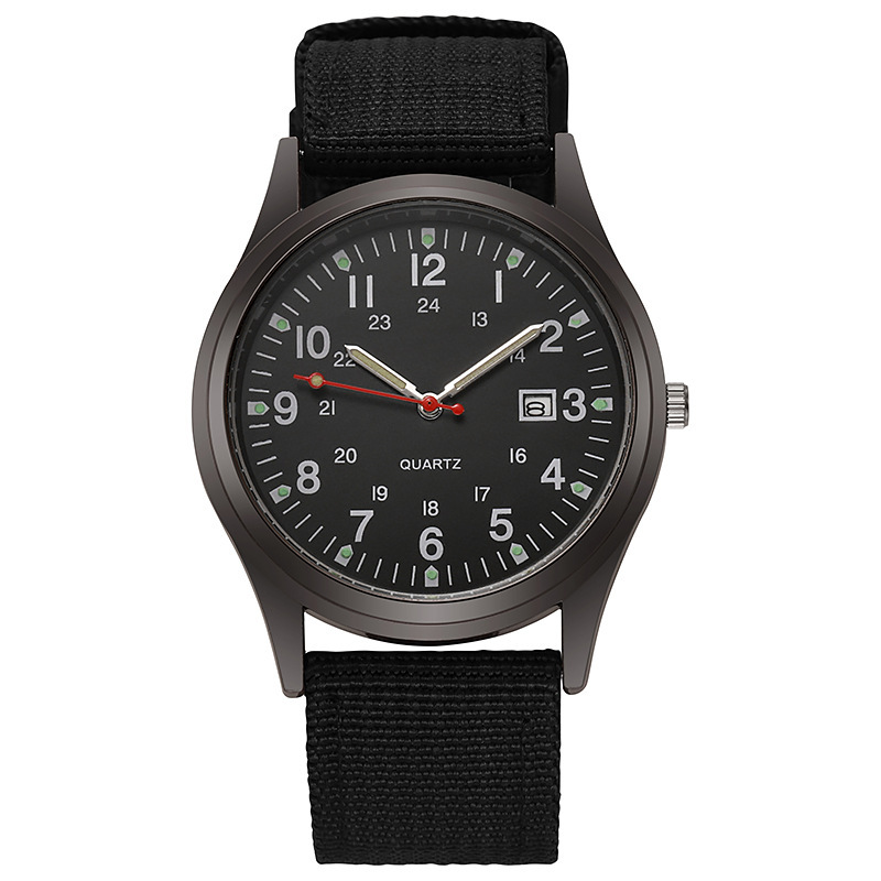 📢 50% KORTING !! ⌚ Heren kwartshorloge met lichtgevend display.