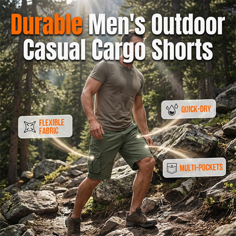 Heren Buiten Casual Cargo Shorts