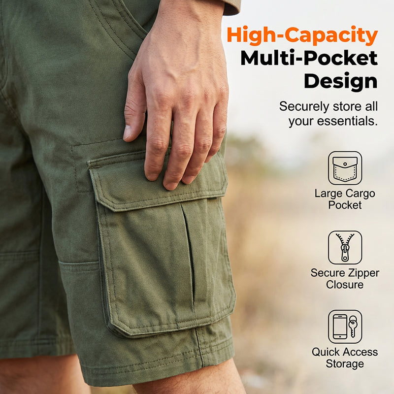 Heren Buiten Casual Cargo Shorts