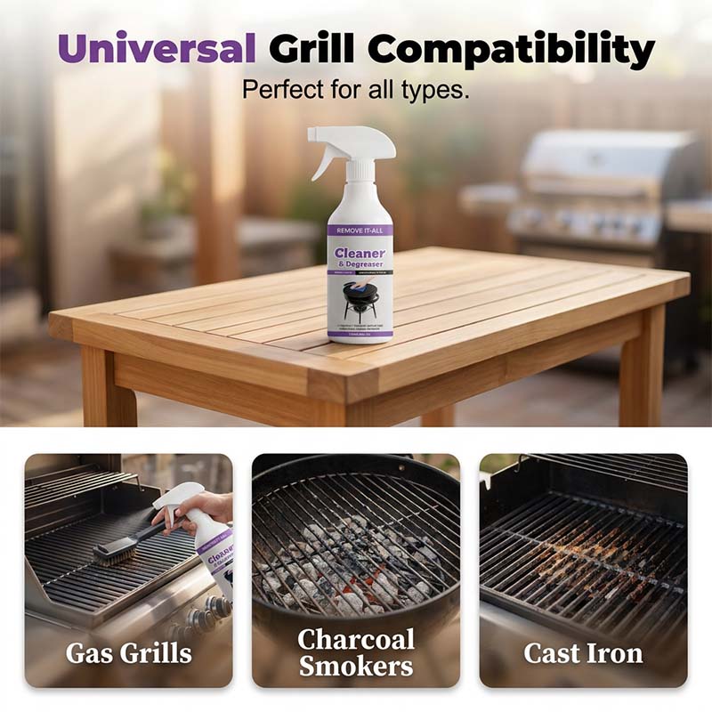 Zware grillreiniger en ontvetter