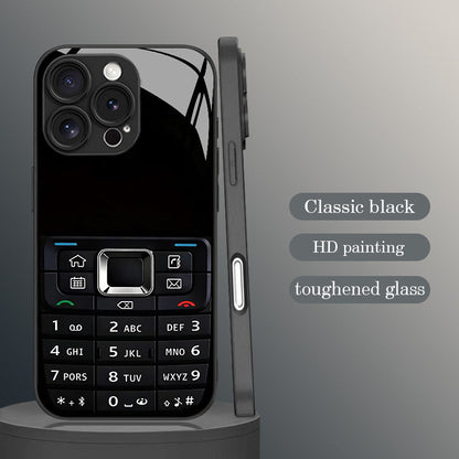 Retro Telefoonhoesje met Toetsenontwerp