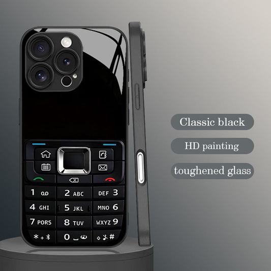 Retro Telefoonhoesje met Toetsenontwerp