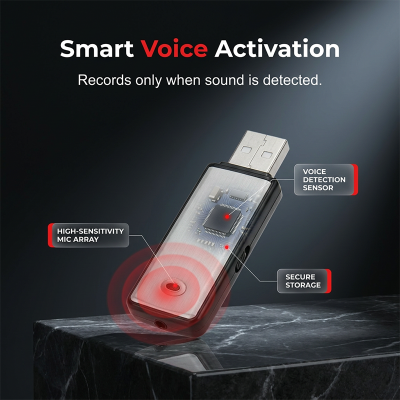 🔥 50% KORTING 🎙️ Draagbare USB Spraakrecorder – Heldere Opnames & Slimme Ruisonderdrukking✨