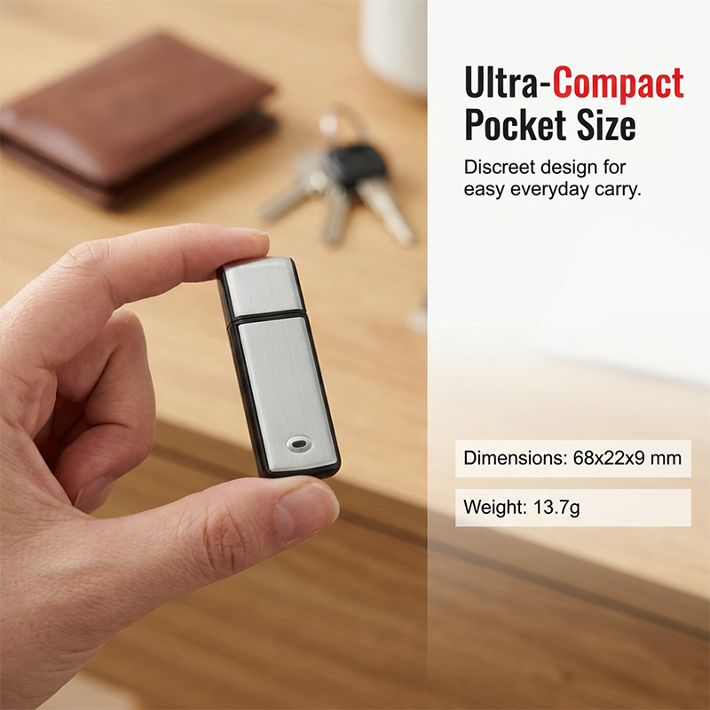 🔥 50% KORTING 🎙️ Draagbare USB Spraakrecorder – Heldere Opnames & Slimme Ruisonderdrukking✨