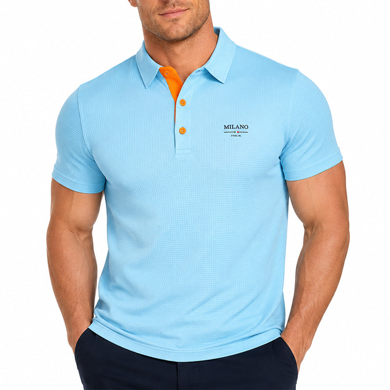 Ademend heren T-shirt met korte mouwen