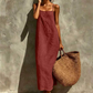 Women's Casual Solid Color Slip Dress
