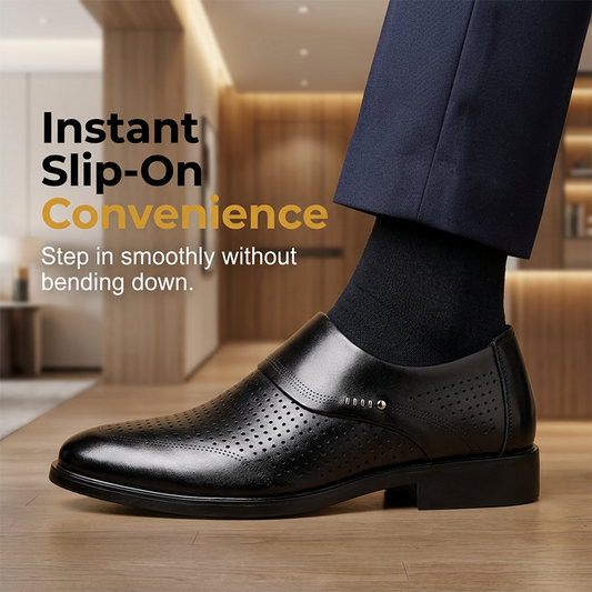 Ademende instap geklede schoenen