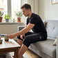 Men's Casual Capri Pants with Drawstring Waist