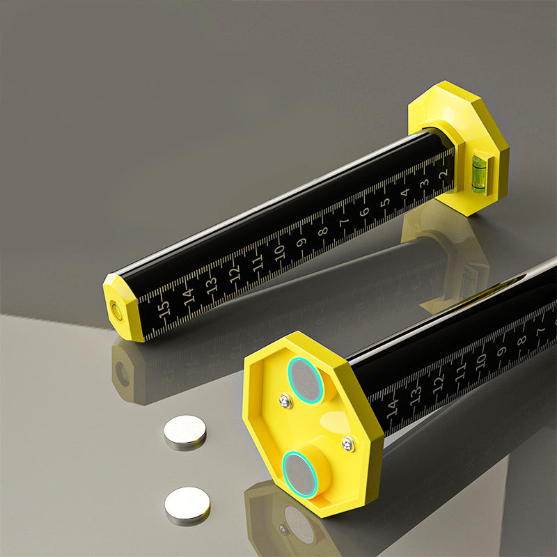 📐 2026 Uitverkoop — Meer dan 23.000 verkocht! 🔧 Professionele tegelwaterpasstang – Hoge-resolutie schaalverdeling & magnetische basis 🧲