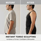 Heren compressie body shaper tanktop