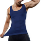 Heren compressie body shaper tanktop