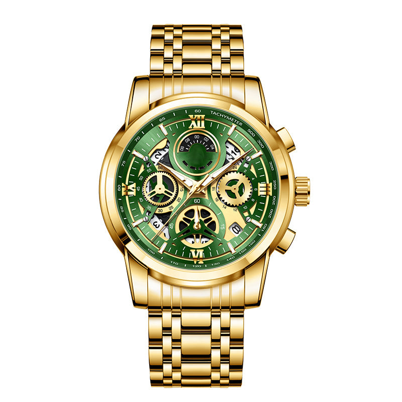 Heren klassiek kwarts horloge