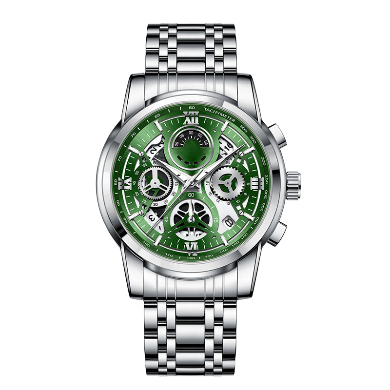 Heren klassiek kwarts horloge