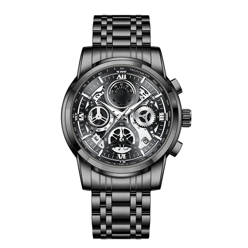 Heren klassiek kwarts horloge