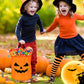 Halloween glow-in-the-dark pompoen snoep handtas