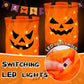 Halloween glow-in-the-dark pompoen snoep handtas