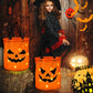 Halloween glow-in-the-dark pompoen snoep handtas