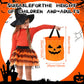 Halloween glow-in-the-dark pompoen snoep handtas