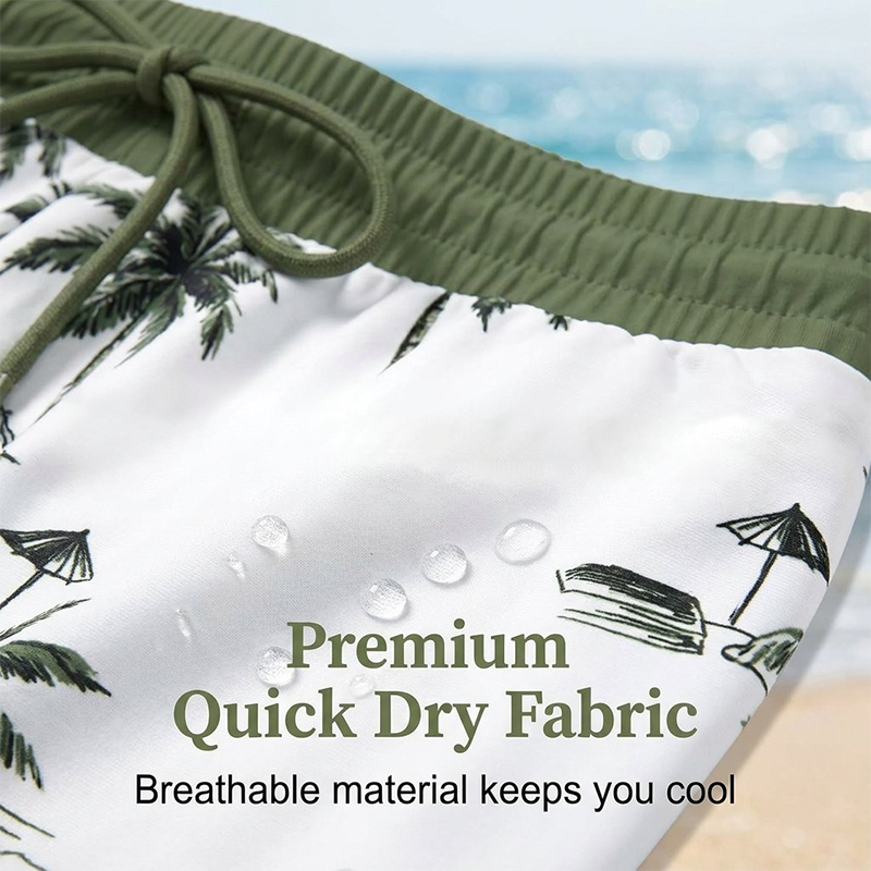 👙50% KORTING✨Tanktop, bikinitop én shorts in 1 set. Criss-cross rug, tummy control, en sneldrogende stof – jij bepaalt hoe je straalt op het strand!