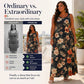 Dames plus size V-hals mouwloze maxi-jurk